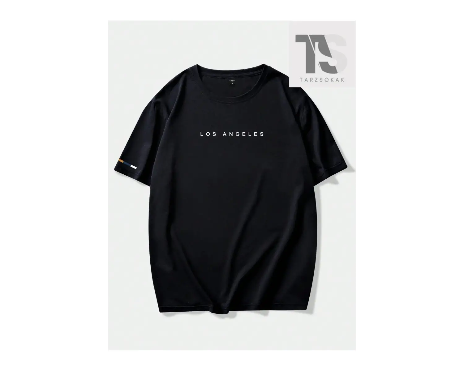 Yazılı Erkek Kısa Kollu Günlük Giyim Tişört