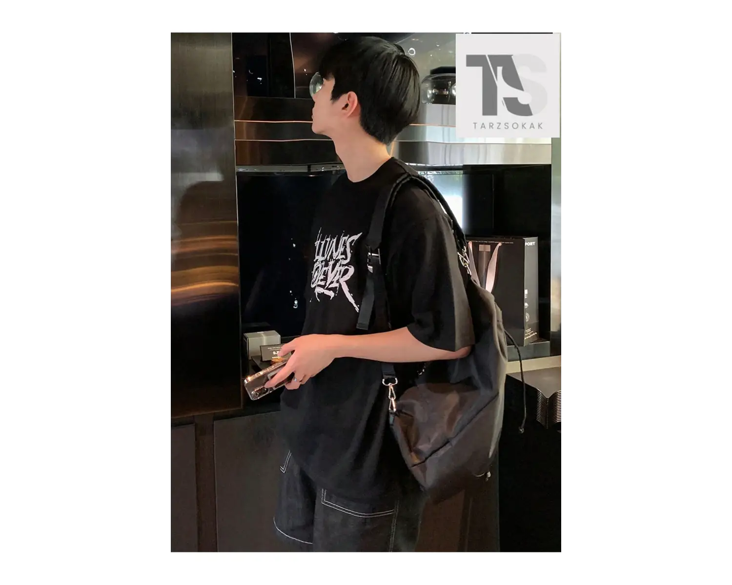 Yazılı Erkek Yazlık Tişört