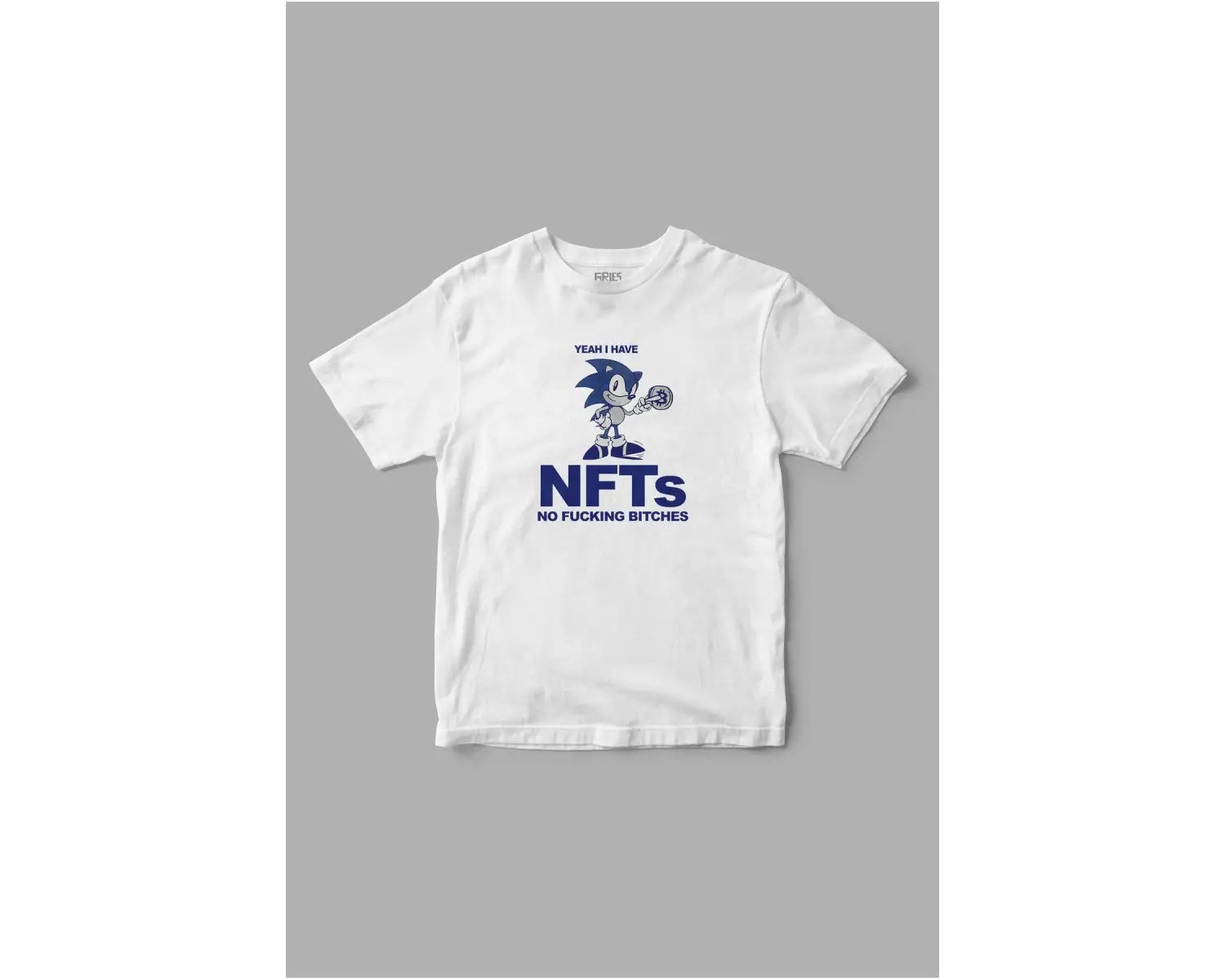 Yeah I Have Nfts Sonic Baskılı Tişört