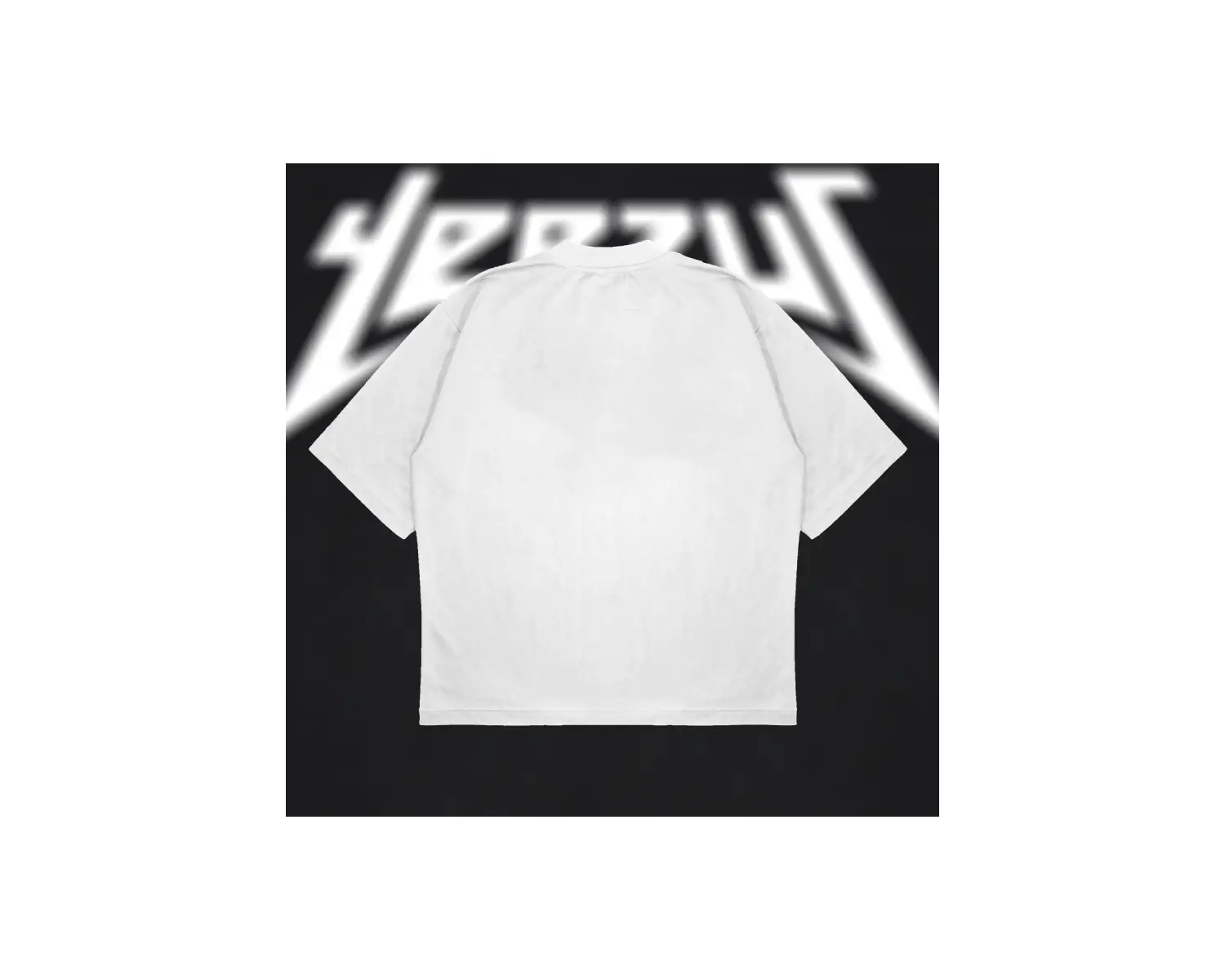 Yeezus Basic Oversize Unisex Pamuklu Nefes Alan Kalın Kumaşlı