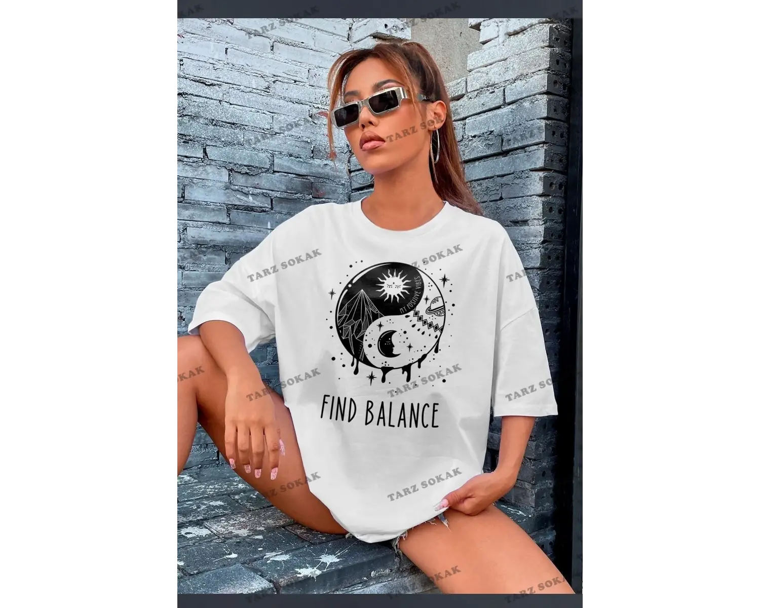 Yin & Yang Tasarım Unisex