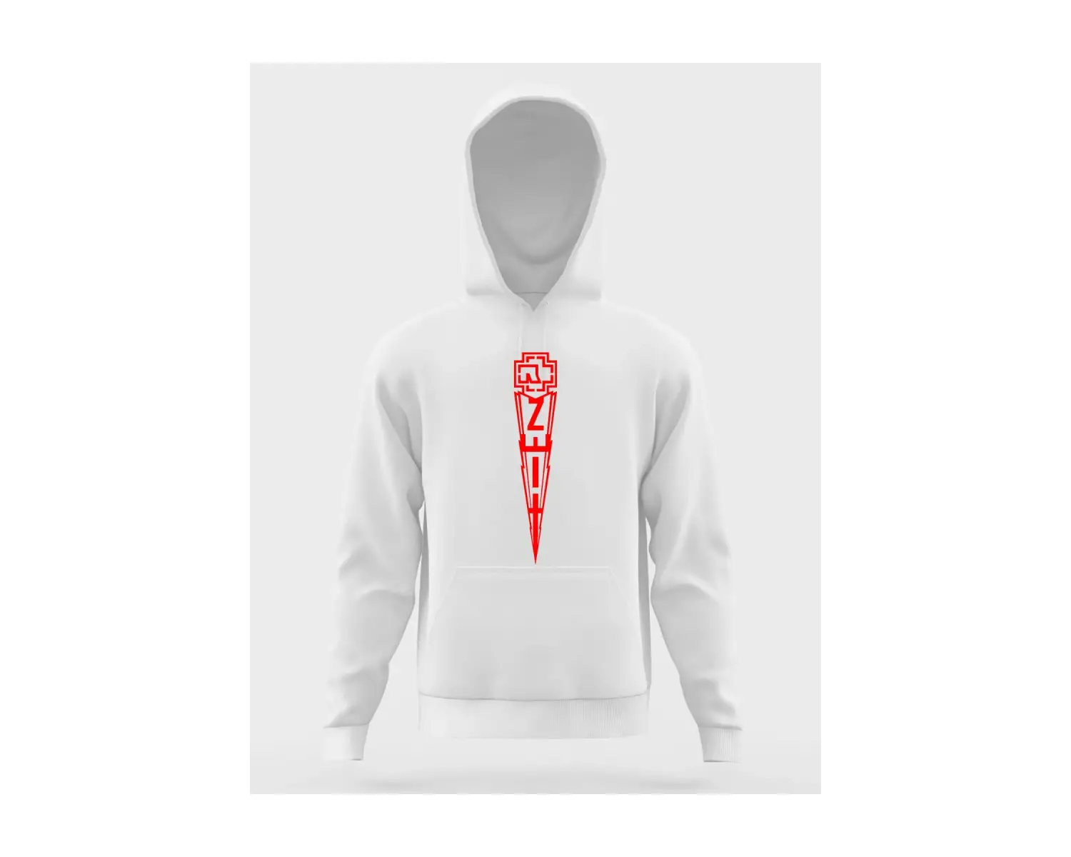 Zeit Rammstein Kapüşönlu Hoodie