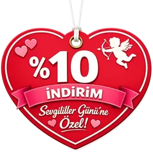 Sevgililer Günü %10 İndirim