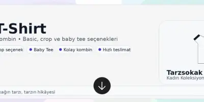 Kadın T-Shirt Modelleri