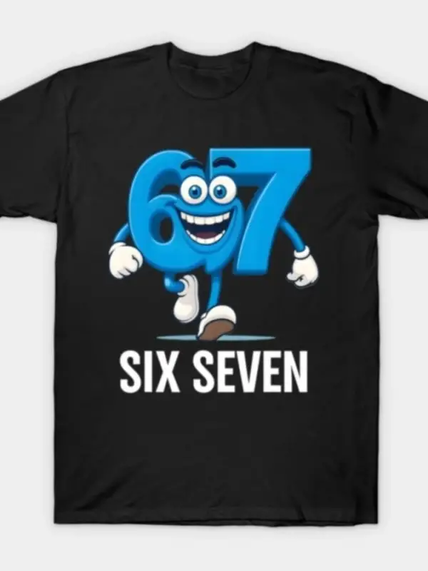 67 Altı Yedi İtalyan Brainrot Oyun Viral T-shirt Erkekler Kadınlar Için % 100% Pamuk T Shirt