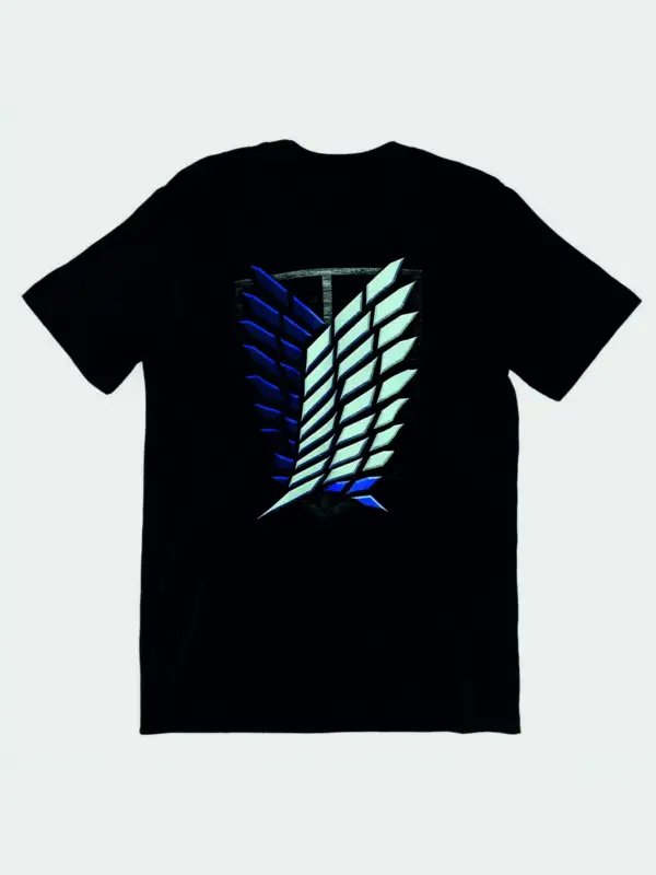 Attack On Titan Logo Anime Battal Boy Penye Tişört