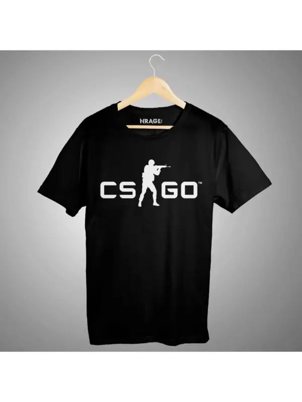 Counter Strike Cs Go Siyah Tişört