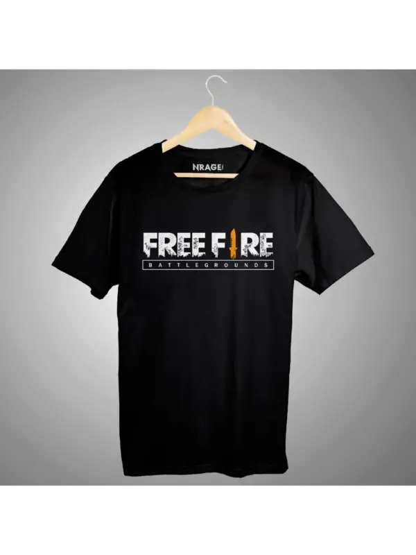 Freefire Siyah Tişört