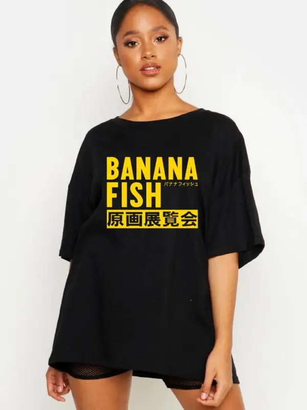 Banana Fish Oversize Tişört