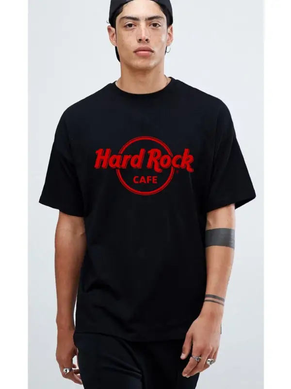Hard Rock Cafe Oversize Tişört