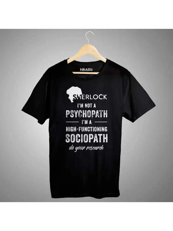 Sherlock Psychopath Tişört