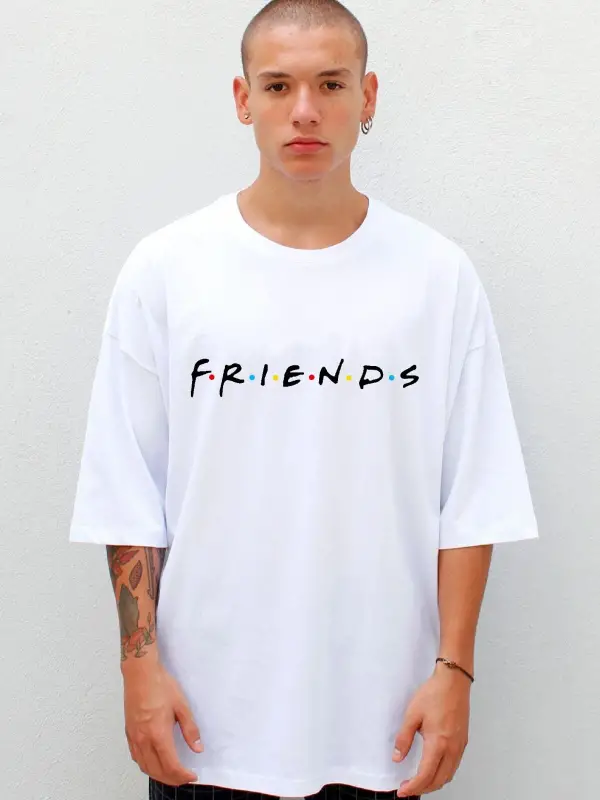 Friends Oversize Tişört
