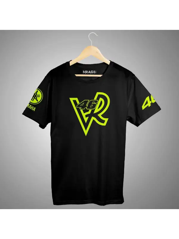 Vr 46 Baskılı Unisex Tişört