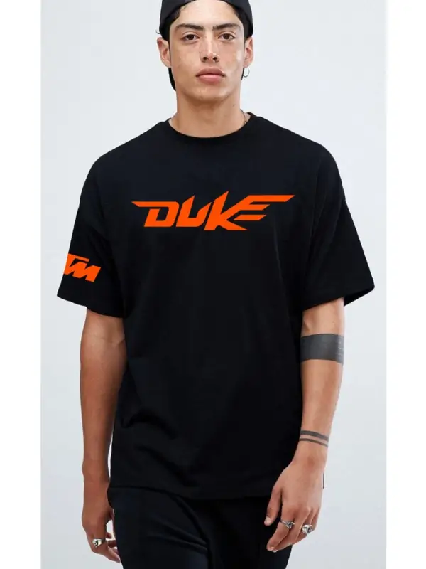 Ktm Duke Baskılı Oversize Tişört