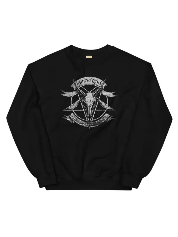 Lamb Of God Sweatshirt Siyah