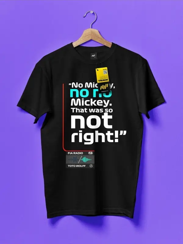 No Kod MkeyMou No No Siyah T-shirt