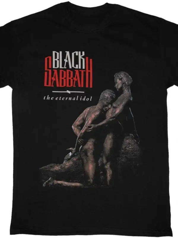 AC DC ANGUS YOUNG AC/DC NEW BLACK T-SHIRT ÖN BASKILI