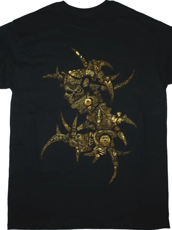 AEROSMITH AERO FORCE ONE NEW BLACK TSHIRT ÖN VE ARAKA BASKILI