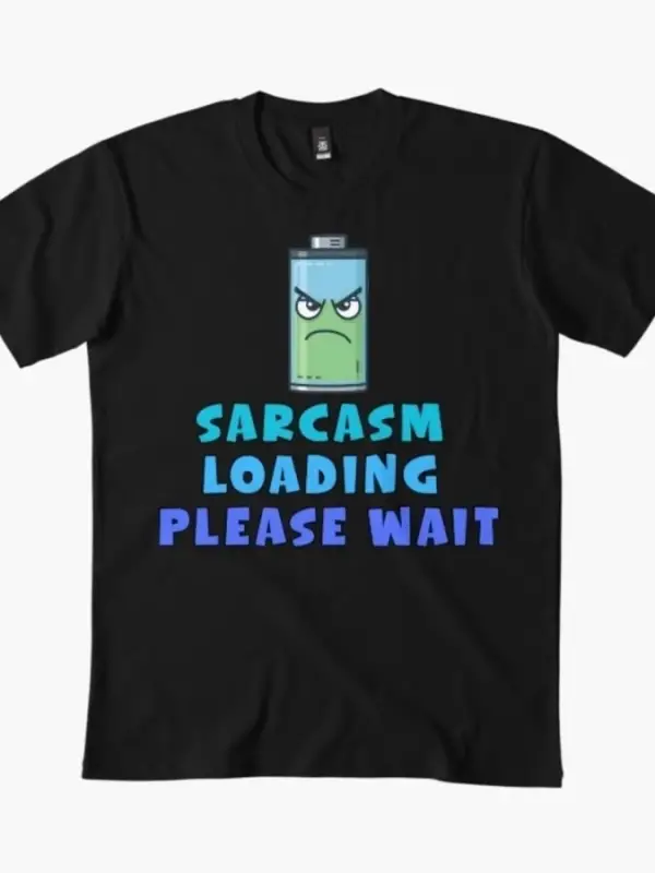 Alaycı Yükleme Lütfen Bekleyin Erkekler Kadınlar İçin Tişört %100 Pamuklu Tişörtler 3XS-3XL Ü