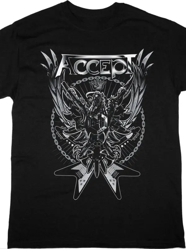 ALICE COOPER BLACK T SHIRT ÖN VE ARAKA BASKILI
