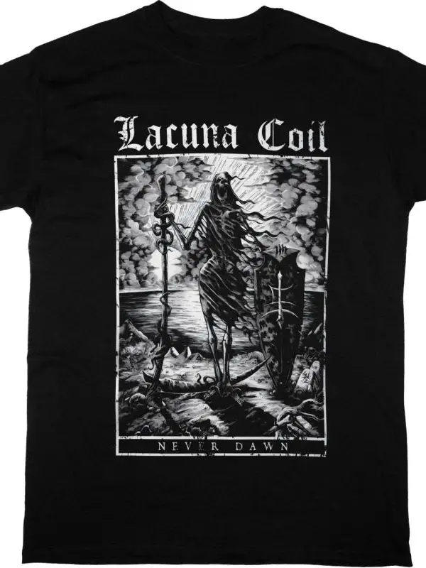 ANTHRAX PERSISTANCE OF TIME NEW BLACK T-SHIRT ÖN BASKILI