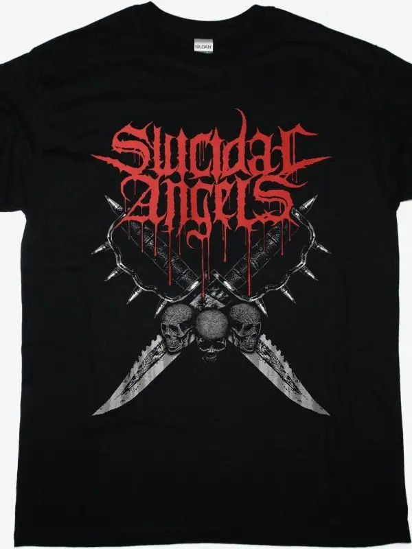 ARTILLERY TERROR SQUAD87 NEW WHITE T-SHIRT ÖN VE ARAKA BASKILI