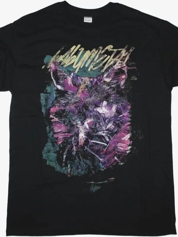 BABYMETAL IDZ NEW BLACK T-SHIRT ÖN VE ARAKA BASKILI