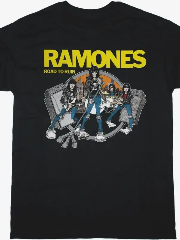 BARONESS LOGO NEW BLACK T-SHIRT ÖN BASKILI