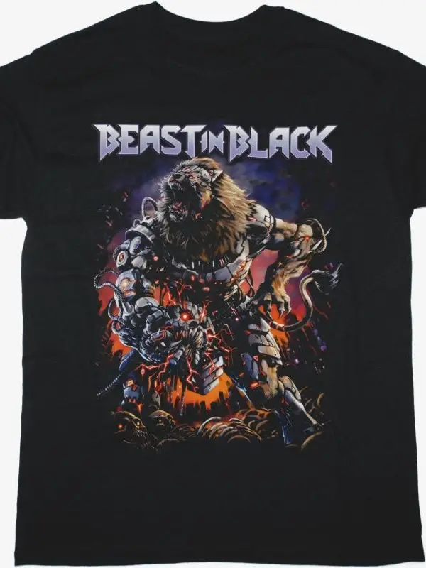 BEAST IN BLACK FESTIVAL SUMMER 2024 NEW BLACK T-SHIRT