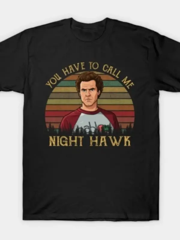 Beni Gece Şahin Diye Çağırın T-shirt Erkekler Kadınlar İçin %100 Pamuklu Tişörtler 3XS-3XL Üs