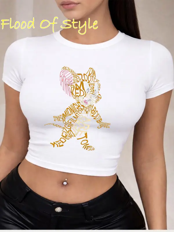 Beyaz Babby Tee jerrr Özel tasarım