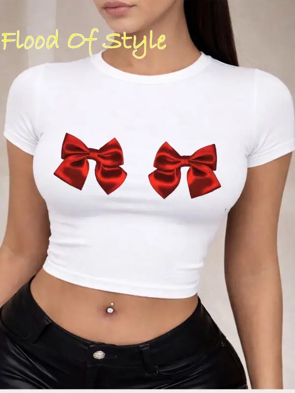 Beyaz Babby Tee kurdalye Özel tasarım