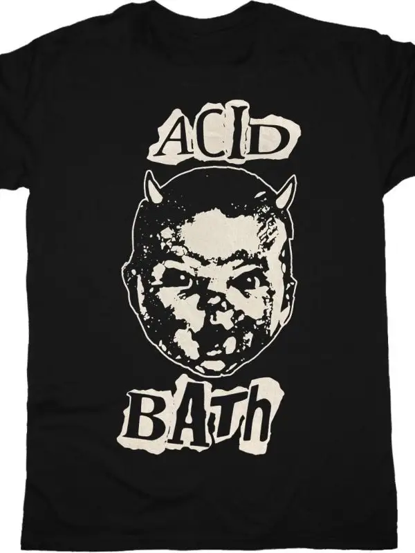 BLACK FLAG DAMAGED NEW WHITE T SHIRT ÖN BASKILI