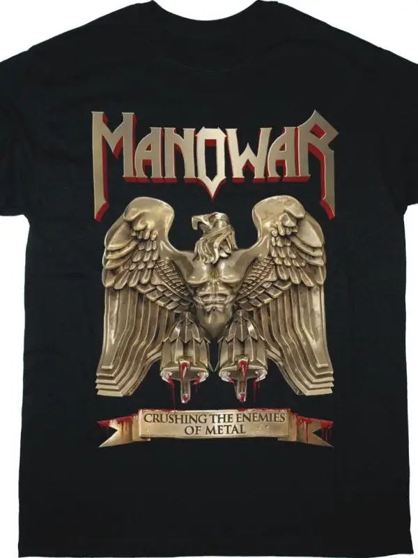 BLOOD COMMAND WORLD DOMINATION NEW BLACK T-SHIRT ÖN VE ARAKA BASKILI