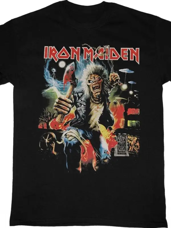BLOOD COMMAND WORLD DOMINATION NEW WHITE T-SHIRT ÖN VE ARAKA BASKILI