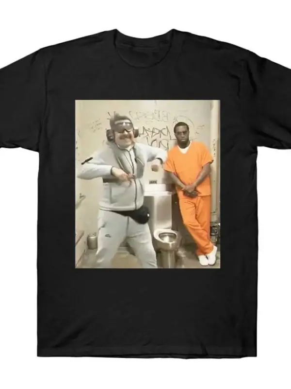 Cellmate Meme Komik T-shirt Erkekler Kadınlar Için % 100% Pamuk T Shirt Kısa Kollu Üstler J11