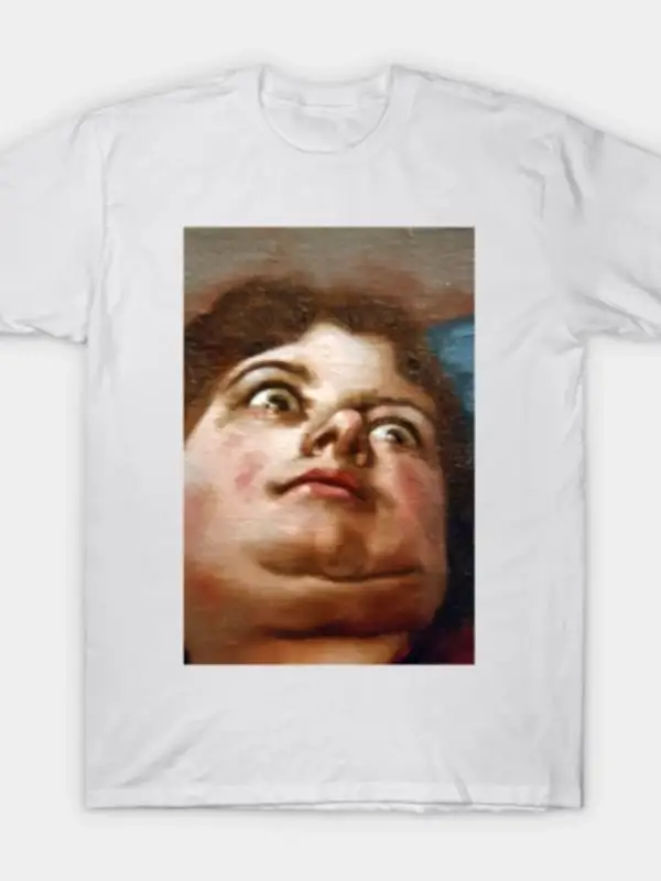 Çift Çene Enerji Tişörtü Erkekler Kadınlar İçin %100 Pamuklu Tişörtler 3XS-3XL Üstler 1224-2