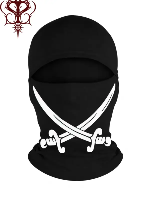 Çift Kılıç  Motosiklet Giyim Maske & Balaklava