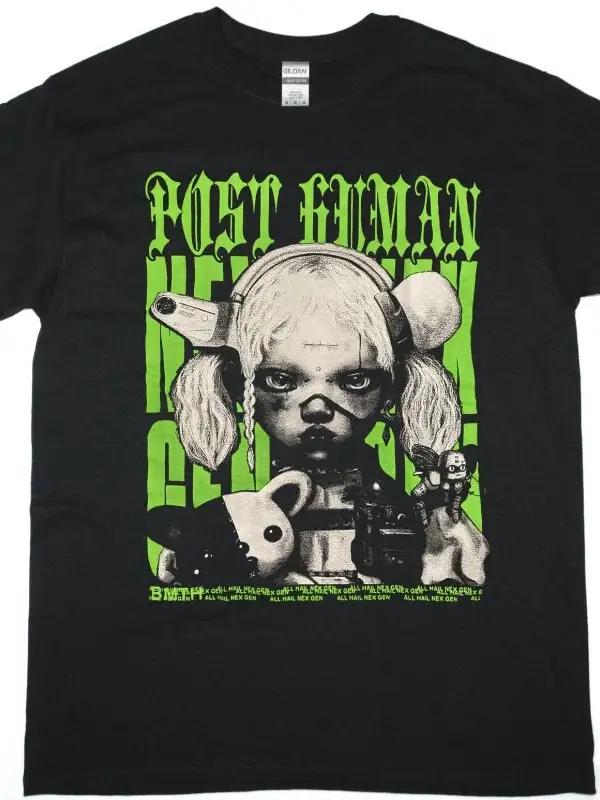CLUTCH LOGO NEW BLACK T-SHIRT ÖN BASKILI