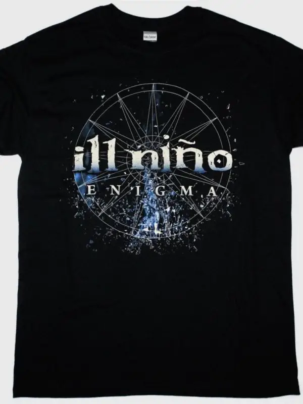 CROWBAR SYMMETRY IN BLACK NEW BLACK T-SHIRT ÖN VE ARAKA BASKILI