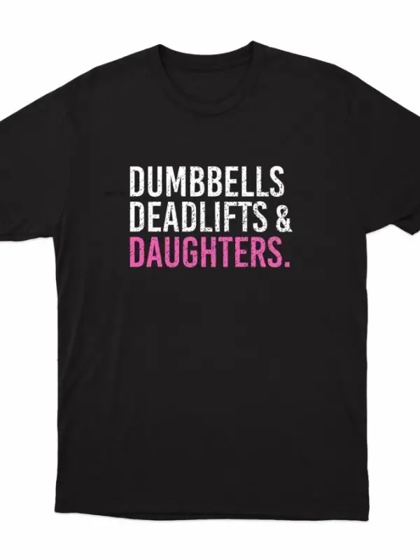 DadBod Giyim DB Dambıl Mükemmel Baba T-shirt Erkekler Kadınlar Için % 100% Pamuk T Shirt Kısa