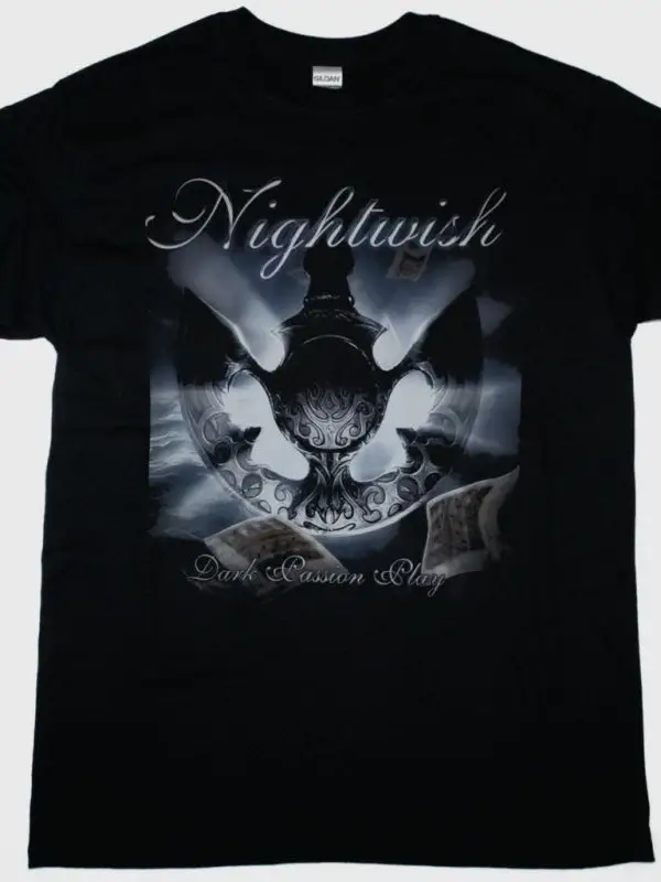 DANGER DANGER NAUGHTY NAUGHTY NEW BLACK T-SHIRT ÖN VE ARAKA BASKILI