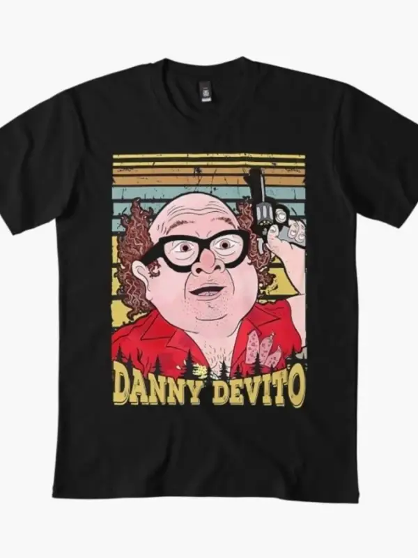 Danny Devito Film Yönetmeni Erkekler Kadınlar Için Tişört % 100% Pamuklu Tişörtler Kısa Kollu