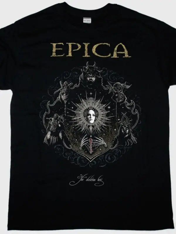DANZIG 4 TOUR NEW BLACK T SHIRT ÖN BASKILI
