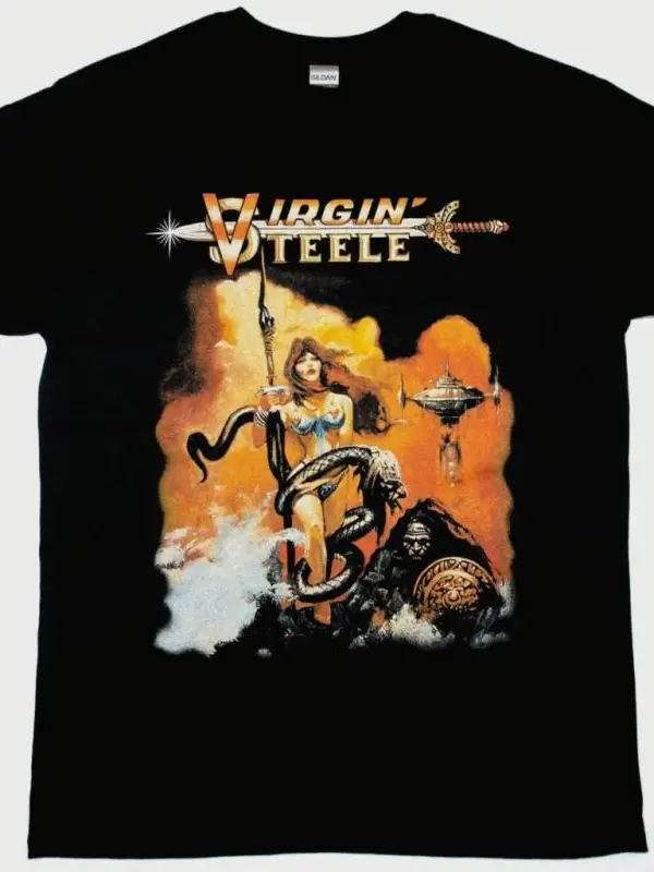 DANZIG II LUCIFUGE NEW BLACK T SHIRT ÖN VE ARAKA BASKILI