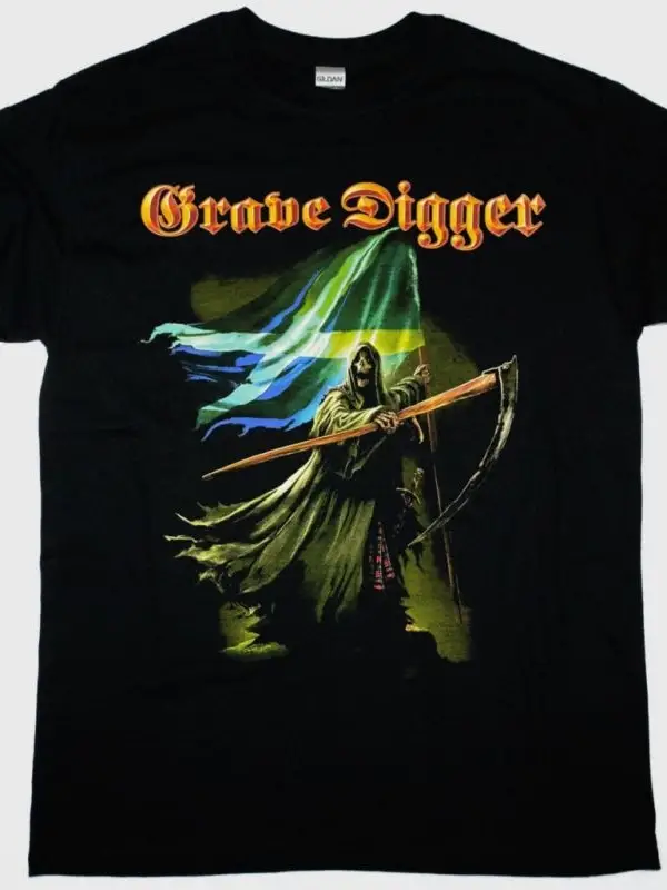DARKNESS ON DEMAND POST STONE AGE TECHNOLOGY NEW BLACK T-SHIRT ÖN VE ARAKA BASKILI