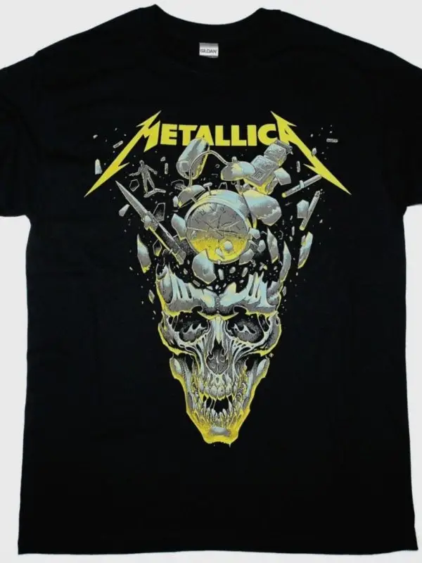DEADLY AGRESSOR VIOLENT DEATH NEW BLACK T SHIRT ÖN VE ARAKA BASKILI