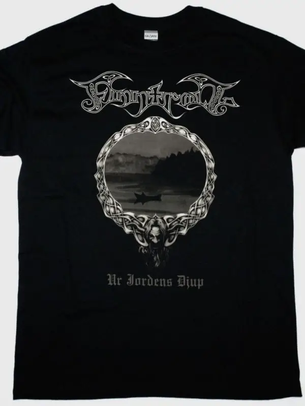 DEEP PURPLE SMOKE ON THE WATER NEW BLACK T-SHIRT ÖN VE ARAKA BASKILI