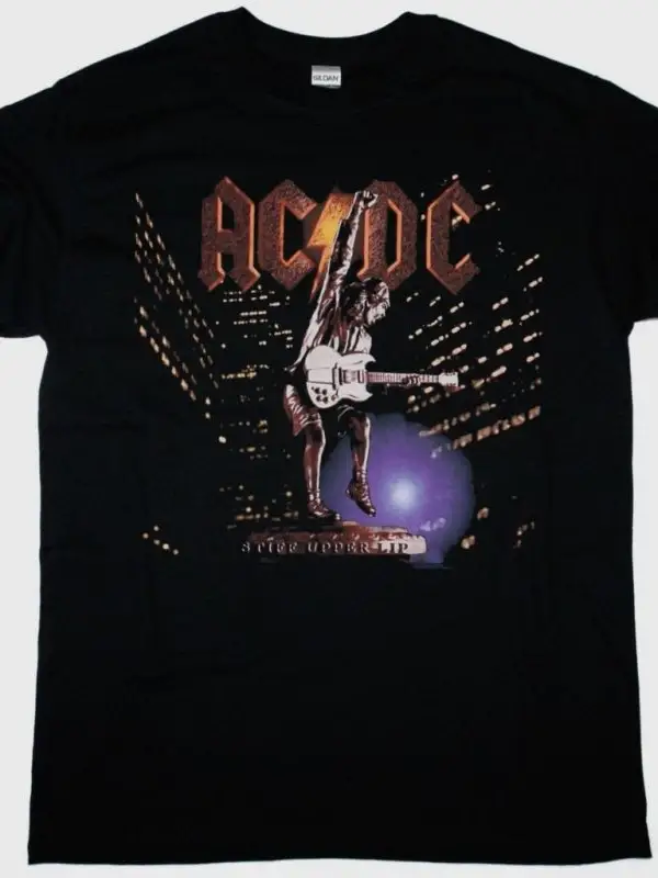 DEF LEPPARD PYROMANIA NEW BLACK T-SHIRT ÖN VE ARAKA BASKILI