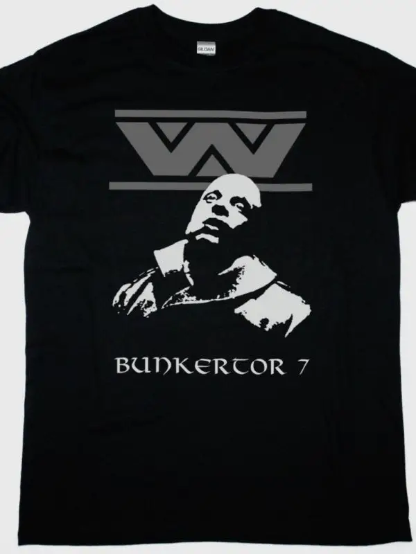 DEVO DUTY NOW FOR THE FUTURE NEW BLACK T SHIRT ÖN VE ARAKA BASKILI
